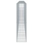 vidaXL Gabione mit Deckel 600x50x200 cm Verzinktes Eisen vidaXL Gabione mit Deckel 600x50x200 cm Verzinktes Eisen