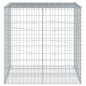 vidaXL Gabione mit Deckel 100x100x100 cm Verzinktes Eisen vidaXL Gabione mit Deckel 100x100x100 cm Verzinktes Eisen