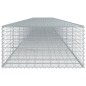 vidaXL Gabione mit Deckel 900x100x50 cm Verzinktes Eisen vidaXL Gabione mit Deckel 900x100x50 cm Verzinktes Eisen
