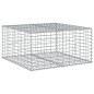 vidaXL Gabione mit Deckel 100x100x50 cm Verzinktes Eisen vidaXL Gabione mit Deckel 100x100x50 cm Verzinktes Eisen