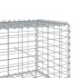 vidaXL Gabione mit Deckel 100x100x50 cm Verzinktes Eisen vidaXL Gabione mit Deckel 100x100x50 cm Verzinktes Eisen