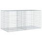 vidaXL Gabione mit Deckel 200x100x100 cm Verzinktes Eisen vidaXL Gabione mit Deckel 200x100x100 cm Verzinktes Eisen