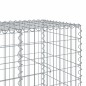 vidaXL Gabione mit Deckel 200x100x100 cm Verzinktes Eisen vidaXL Gabione mit Deckel 200x100x100 cm Verzinktes Eisen