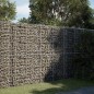 vidaXL Gabione mit Deckel 200x50x200 cm Verzinktes Eisen vidaXL Gabione mit Deckel 200x50x200 cm Verzinktes Eisen