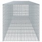 vidaXL Gabione mit Deckel 550x100x100 cm Verzinktes Eisen vidaXL Gabione mit Deckel 550x100x100 cm Verzinktes Eisen