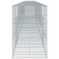 vidaXL Gabione mit Deckel 1100x100x150 cm Verzinktes Eisen vidaXL Gabione mit Deckel 1100x100x150 cm Verzinktes Eisen