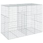 vidaXL Gabione mit Deckel 200x100x150 cm Verzinktes Eisen vidaXL Gabione mit Deckel 200x100x150 cm Verzinktes Eisen