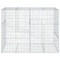 vidaXL Gabione mit Deckel 200x100x150 cm Verzinktes Eisen vidaXL Gabione mit Deckel 200x100x150 cm Verzinktes Eisen