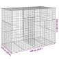 vidaXL Gabione mit Deckel 200x100x150 cm Verzinktes Eisen vidaXL Gabione mit Deckel 200x100x150 cm Verzinktes Eisen