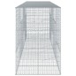 vidaXL Gabione mit Deckel 400x100x150 cm Verzinktes Eisen vidaXL Gabione mit Deckel 400x100x150 cm Verzinktes Eisen