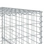 vidaXL Gabione mit Deckel 400x100x150 cm Verzinktes Eisen vidaXL Gabione mit Deckel 400x100x150 cm Verzinktes Eisen