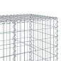vidaXL Gabione mit Deckel 700x100x100 cm Verzinktes Eisen vidaXL Gabione mit Deckel 700x100x100 cm Verzinktes Eisen