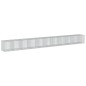 vidaXL Gabione mit Deckel 1050x100x100 cm Verzinktes Eisen vidaXL Gabione mit Deckel 1050x100x100 cm Verzinktes Eisen
