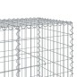 vidaXL Gabione mit Deckel 1050x100x100 cm Verzinktes Eisen vidaXL Gabione mit Deckel 1050x100x100 cm Verzinktes Eisen