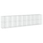 vidaXL Gabione mit Deckel 850x100x200 cm Verzinktes Eisen vidaXL Gabione mit Deckel 850x100x200 cm Verzinktes Eisen