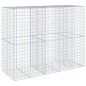 vidaXL Gabione mit Deckel 250x100x200 cm Verzinktes Eisen vidaXL Gabione mit Deckel 250x100x200 cm Verzinktes Eisen
