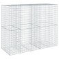 vidaXL Gabione mit Deckel 250x100x200 cm Verzinktes Eisen vidaXL Gabione mit Deckel 250x100x200 cm Verzinktes Eisen