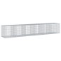 vidaXL Gabione mit Deckel 600x100x100 cm Verzinktes Eisen vidaXL Gabione mit Deckel 600x100x100 cm Verzinktes Eisen