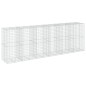 vidaXL Gabione mit Deckel 600x100x200 cm Verzinktes Eisen vidaXL Gabione mit Deckel 600x100x200 cm Verzinktes Eisen