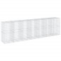 vidaXL Gabione mit Deckel 700x100x200 cm Verzinktes Eisen vidaXL Gabione mit Deckel 700x100x200 cm Verzinktes Eisen