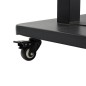 vidaXL TV-Ständer auf Rollen 32-90 Zoll Max VESA 800x600 mm 100kg vidaXL TV-Ständer auf Rollen 32-90 Zoll Max VESA 800x600 mm 100kg