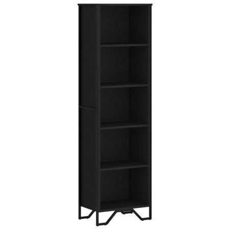 vidaXL Bücherregal Schwarz 50x31x169 cm Holzwerkstoff