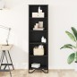 vidaXL Bücherregal Schwarz 50x31x169 cm Holzwerkstoff vidaXL Bücherregal Schwarz 50x31x169 cm Holzwerkstoff