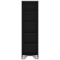 vidaXL Bücherregal Schwarz 50x31x169 cm Holzwerkstoff vidaXL Bücherregal Schwarz 50x31x169 cm Holzwerkstoff