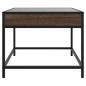 vidaXL Couchtisch mit Infinity-LED Braun Eichen-Optik 50x50x41 cm vidaXL Couchtisch mit Infinity-LED Braun Eichen-Optik 50x50x41 cm