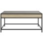 vidaXL Couchtisch mit Infinity-LED Sonoma-Eiche 90x50x41 cm vidaXL Couchtisch mit Infinity-LED Sonoma-Eiche 90x50x41 cm
