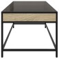 vidaXL Couchtisch mit Infinity-LED Sonoma-Eiche 90x50x41 cm vidaXL Couchtisch mit Infinity-LED Sonoma-Eiche 90x50x41 cm