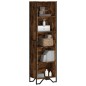 vidaXL Bücherregal Räuchereiche 50x31x169 cm Holzwerkstoff vidaXL Bücherregal Räuchereiche 50x31x169 cm Holzwerkstoff