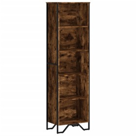 vidaXL Bücherregal Räuchereiche 50x31x169 cm Holzwerkstoff
