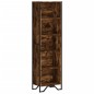 vidaXL Bücherregal Räuchereiche 50x31x169 cm Holzwerkstoff vidaXL Bücherregal Räuchereiche 50x31x169 cm Holzwerkstoff