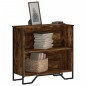 vidaXL Bücherregal Räuchereiche 80x31x74,5 cm Holzwerkstoff vidaXL Bücherregal Räuchereiche 80x31x74,5 cm Holzwerkstoff