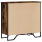 vidaXL Bücherregal Räuchereiche 80x31x74,5 cm Holzwerkstoff vidaXL Bücherregal Räuchereiche 80x31x74,5 cm Holzwerkstoff