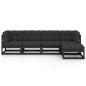vidaXL 5-tlg. Garten-Lounge-Set mit Kissen Massivholz Kiefer vidaXL 5-tlg. Garten-Lounge-Set mit Kissen Massivholz Kiefer
