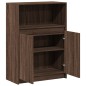vidaXL Sideboard mit LED Braun Eichen-Optik 72x34x100 cm Holzwerkstoff vidaXL Sideboard mit LED Braun Eichen-Optik 72x34x100 cm Holzwerkstoff