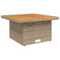 vidaXL 3-tlg. Garten-Lounge-Set mit Kissen Beige Poly Rattan vidaXL 3-tlg. Garten-Lounge-Set mit Kissen Beige Poly Rattan