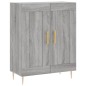 Highboard Grau Sonoma 69,5x34x180 cm Holzwerkstoff Highboard Grau Sonoma 69,5x34x180 cm Holzwerkstoff
