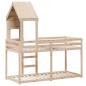 vidaXL Etagenbett ohne Matratze 90x190 cm Massivholz Kiefer vidaXL Etagenbett ohne Matratze 90x190 cm Massivholz Kiefer