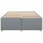 vidaXL Bettgestell ohne Matratze Hellgrau 140x200 cm Stoff vidaXL Bettgestell ohne Matratze Hellgrau 140x200 cm Stoff