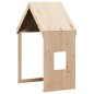 vidaXL Hochbett mit Dach 90x200 cm Massivholz Kiefer vidaXL Hochbett mit Dach 90x200 cm Massivholz Kiefer
