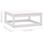 6-tlg. Garten-Lounge-Set mit Kissen Kiefer Massivholz 6-tlg. Garten-Lounge-Set mit Kissen Kiefer Massivholz