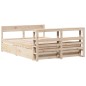 vidaXL Massivholzbett ohne Matratze 120x200 cm Kiefernholz vidaXL Massivholzbett ohne Matratze 120x200 cm Kiefernholz