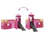 vidaXL Kinderhochbett mit Turm Rosa 80x200 cm Massivholz Kiefer vidaXL Kinderhochbett mit Turm Rosa 80x200 cm Massivholz Kiefer