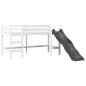 vidaXL Kinderhochbett mit Turm Blau 90x200 cm Massivholz Kiefer vidaXL Kinderhochbett mit Turm Blau 90x200 cm Massivholz Kiefer