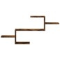 vidaXL Wandregal Räuchereiche 104x15x49 cm Holzwerkstoff vidaXL Wandregal Räuchereiche 104x15x49 cm Holzwerkstoff