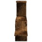 vidaXL Wandregal Räuchereiche 104x15x49 cm Holzwerkstoff vidaXL Wandregal Räuchereiche 104x15x49 cm Holzwerkstoff