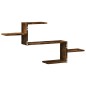 vidaXL Wandregal Räuchereiche 104x15x49 cm Holzwerkstoff vidaXL Wandregal Räuchereiche 104x15x49 cm Holzwerkstoff